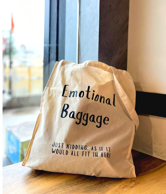 Emotional Baggage – Printed Tote Bag
