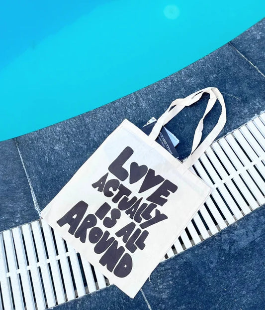 Love Is All Around – Printed Tote Bag