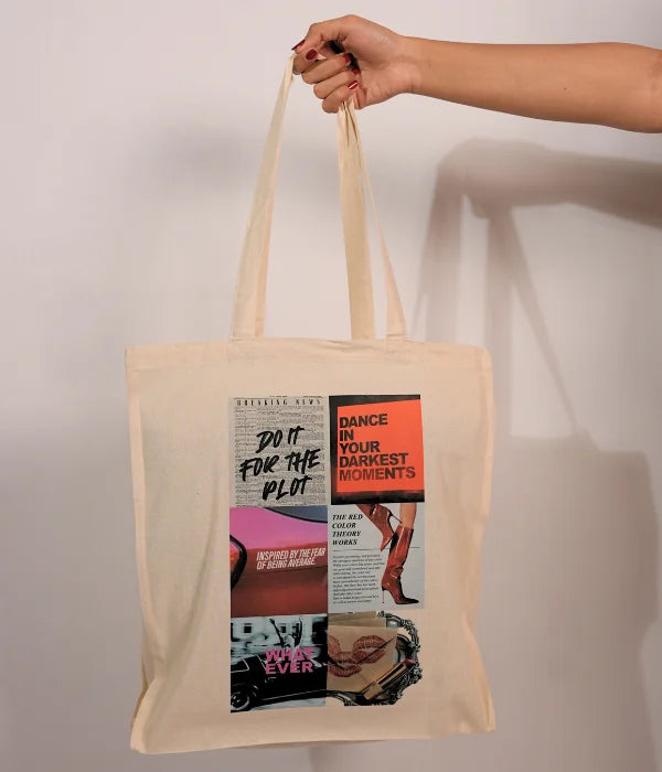 Do It For The Plot – Printed Tote Bag