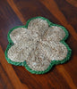 Jute Mat Green