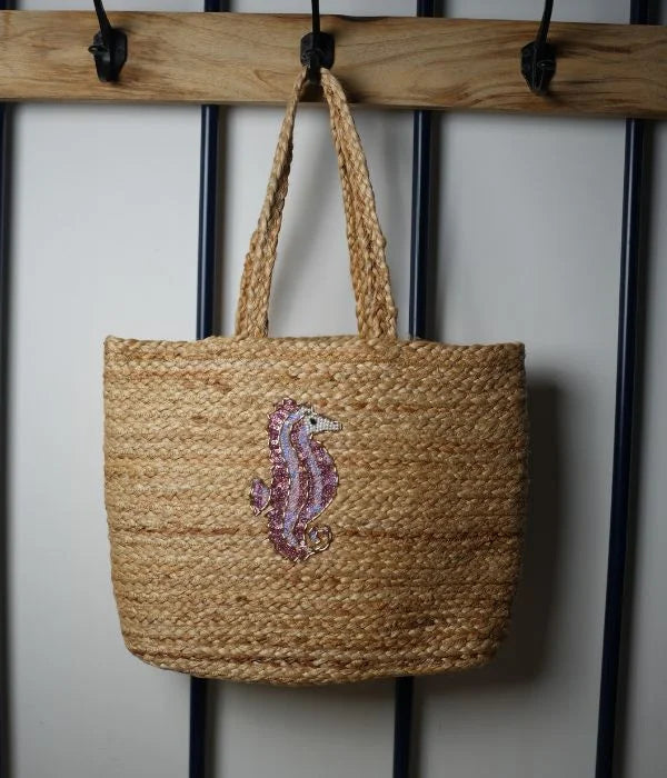 Seahorse Jute Bag