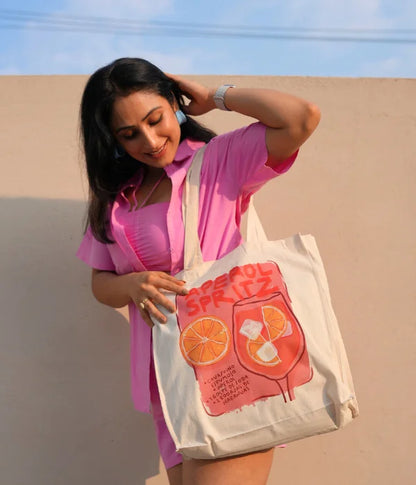 Aperol Spritz Tote Bag – Printed Tote Bag