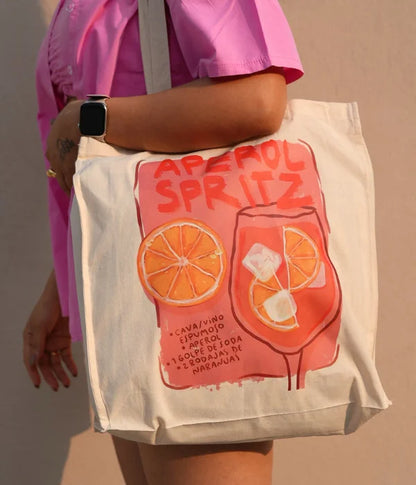 Aperol Spritz Tote Bag – Printed Tote Bag