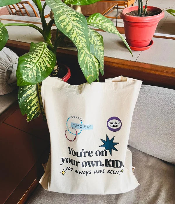 You’re On Your Own, Kid – Printed Tote Bag