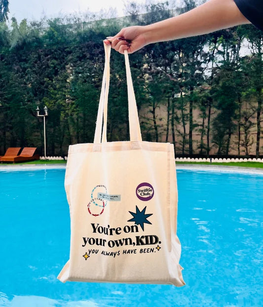 You’re On Your Own, Kid – Printed Tote Bag