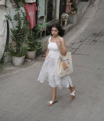 Pancakes and Panic Attacks – Printed Tote Bag