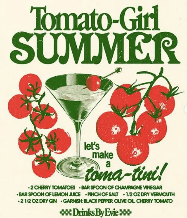 Tomato Girl Summer – Printed Tote Bag